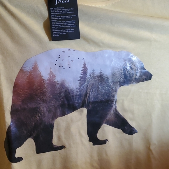 Yellow XL NWT T- Shirt - Picture 2 of 2